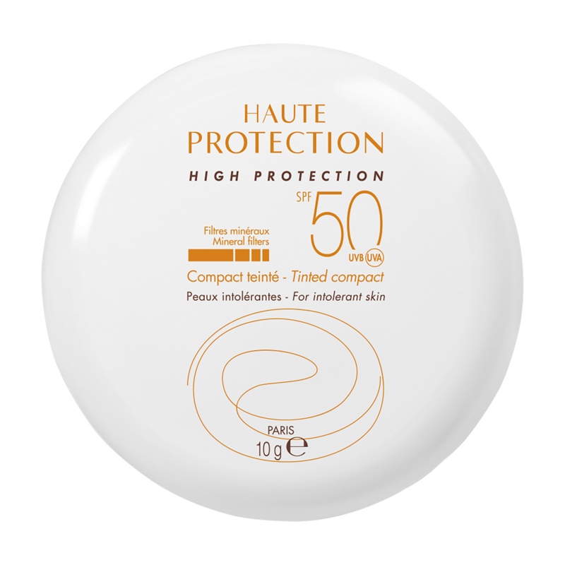 Haute protection solaire - Compact teinté FPS50 Doré