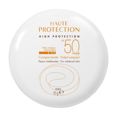 Haute protection solaire - Compact teinté FPS50 Sable