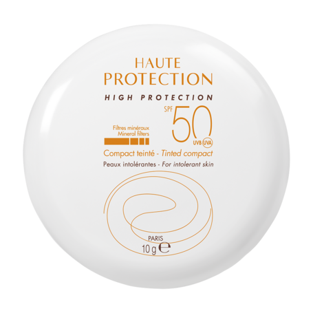 Haute protection solaire - Compact teinté FPS50 Sable