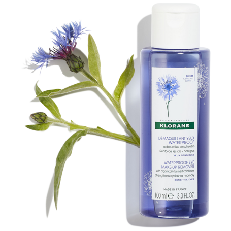 Démaquillant yeux waterproof au Bleuet BIO