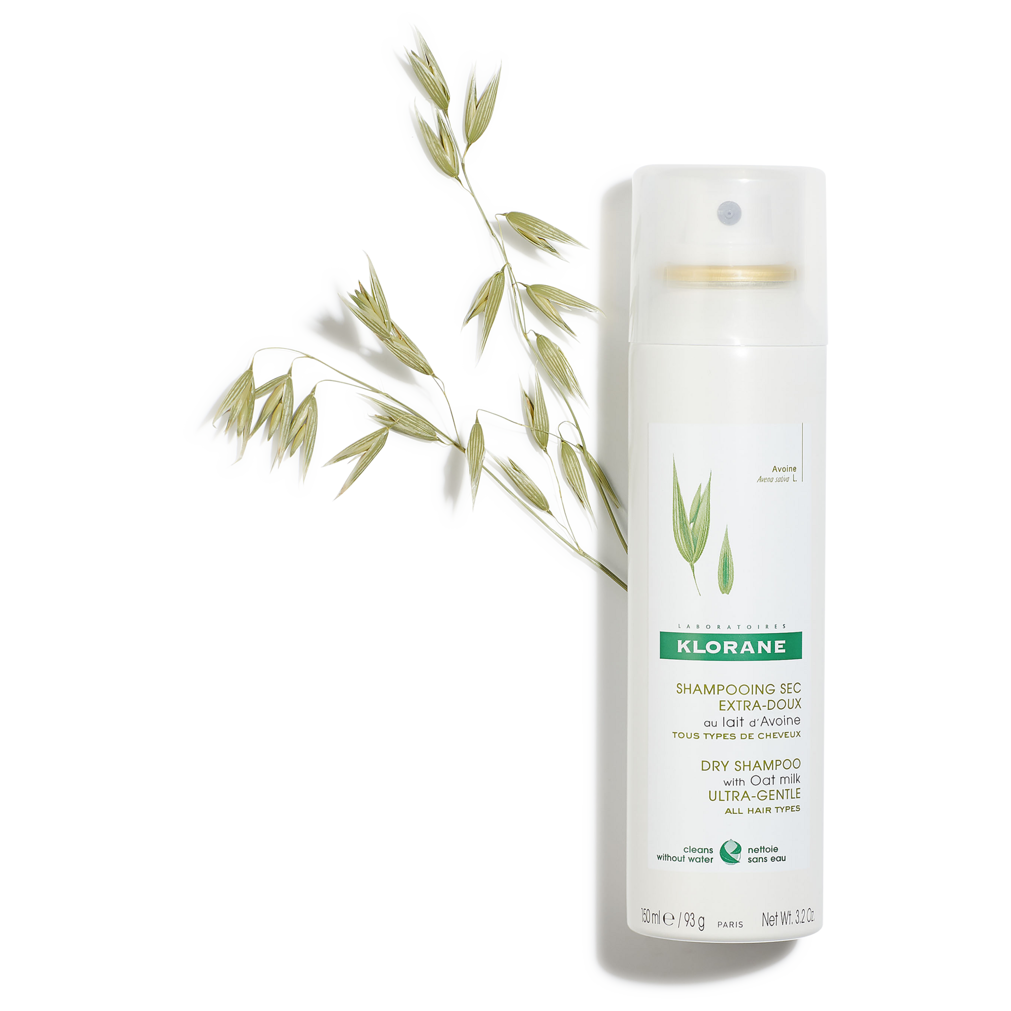Klorane Fester Shampoo-Bar Estrema Morbidezza Mit Bio-Hafer – Für Empfindliche Kopfhaut & Weiches Haar