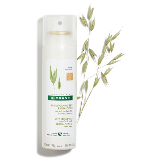 Dry shampoo με Γαλάκτωμα Βρώμης - Με μπεζ χρώμα