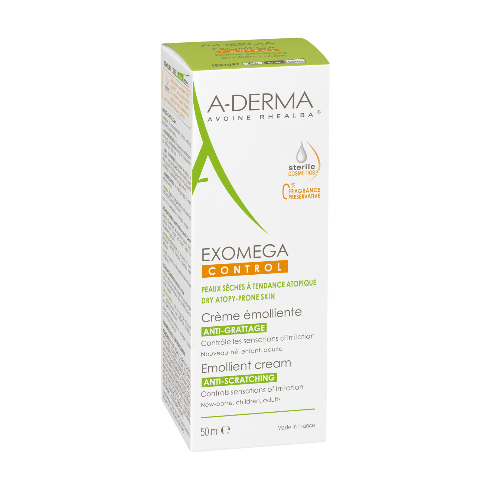 CREME EMOLIENTE ANTIPRURIDO COSMÉTICA ESTÉRIL