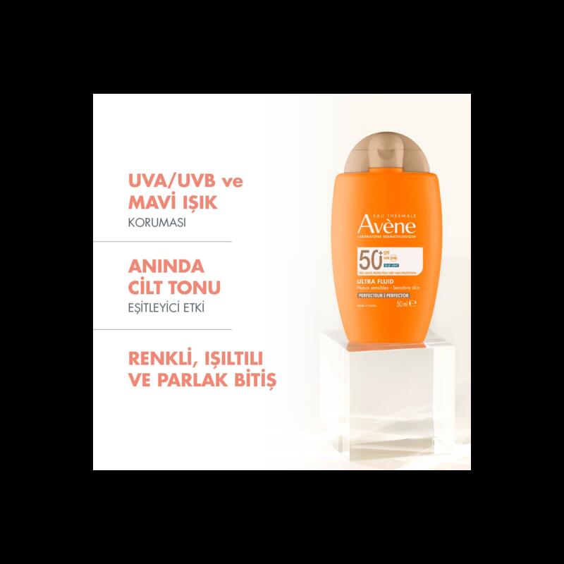 Ultra Fluid Perfector SPF50+ Cilt Tonuna Uyumlu, Eşitleyici Çok Yüksek Korumalı Güneş Kremi 