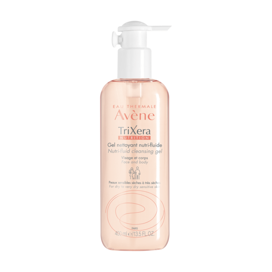 RUTINA DE CUIDADO DE LA PIEL Eau Thermale Avène - Leche nutrifluida TriXera NUTRITION