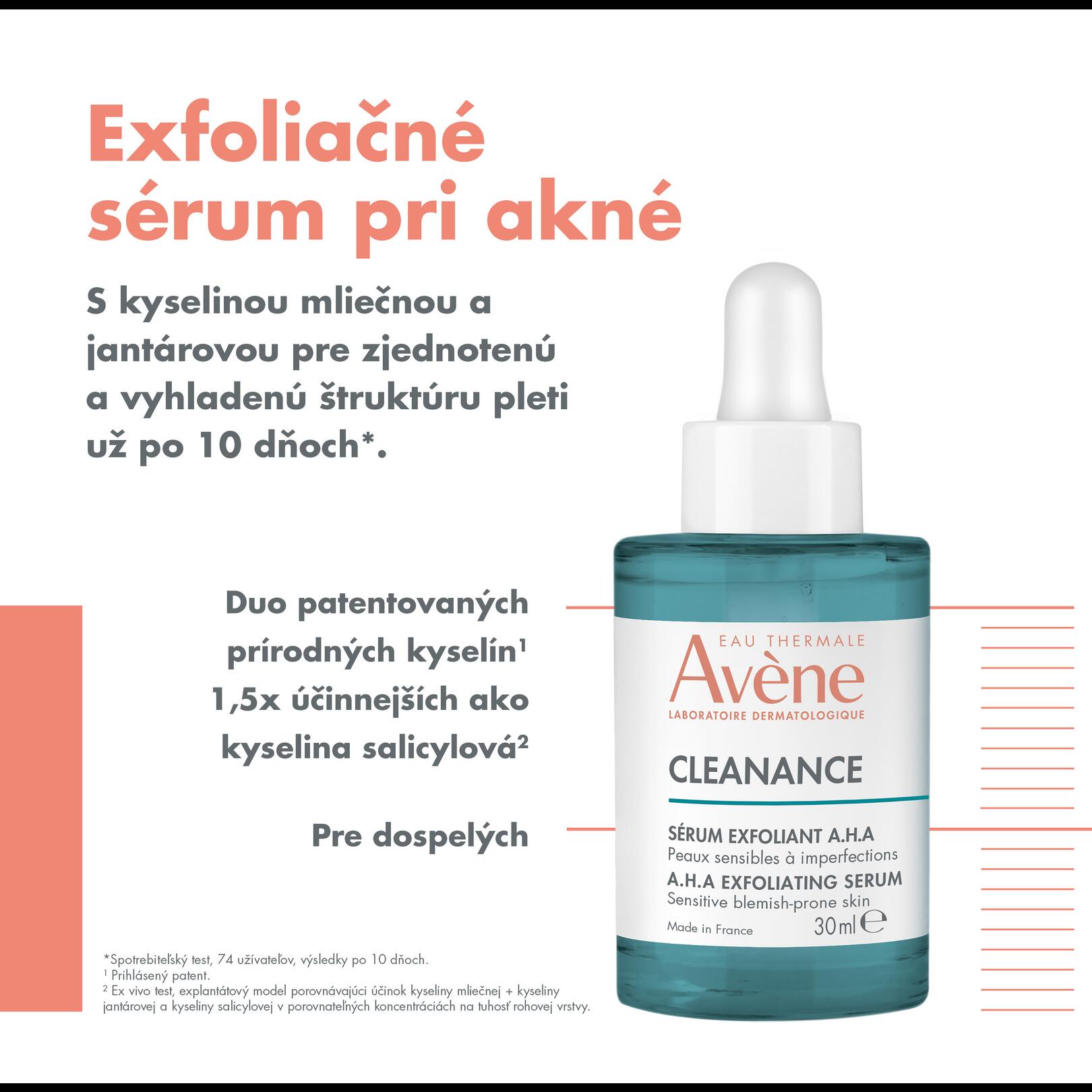 CLEANANCE A.H.A Exfoliačné sérum