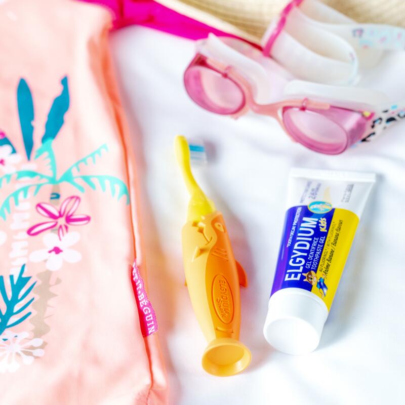 ELGYDIUM Kids Bananowa pasta do zębów dla dzieci 2-6 lat, 50 ml