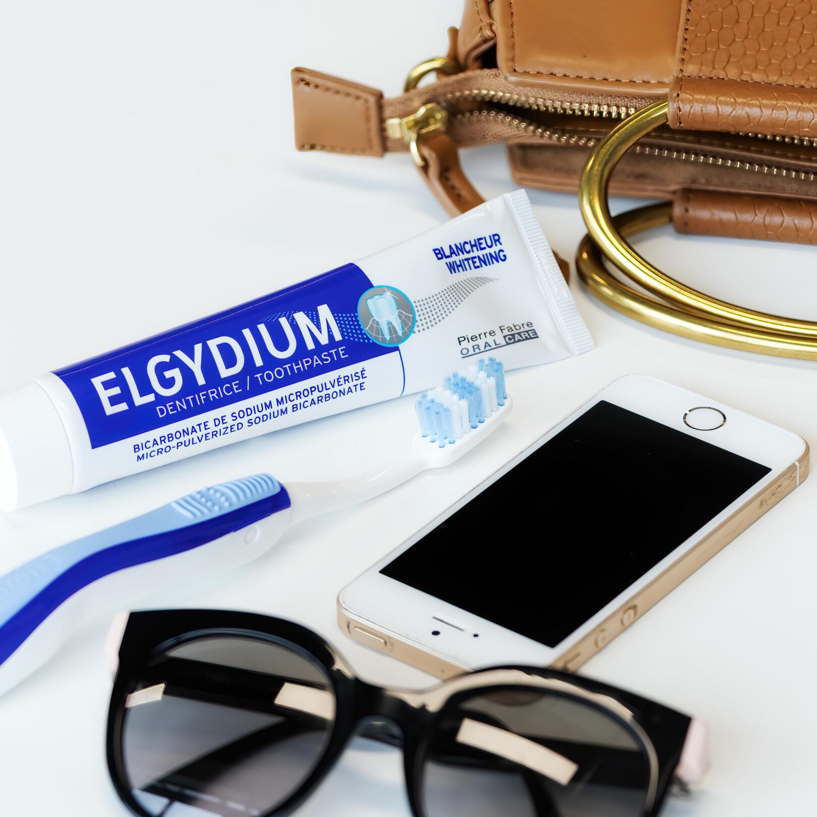 ELGYDIUM WHITENING Избелваща паста за зъби 