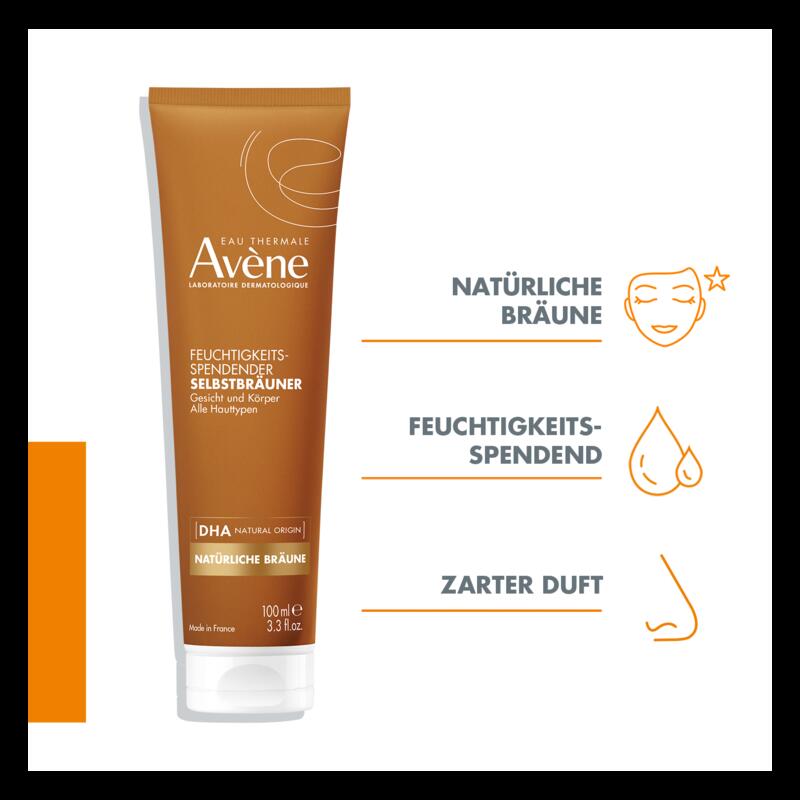 Feuchtigkeitsspendender Selbstbräuner