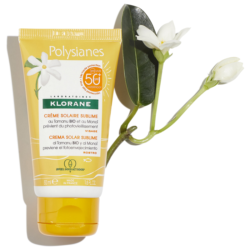 Creme Solar Sublime SPF 50+ com Tamanu BIO e Monoï