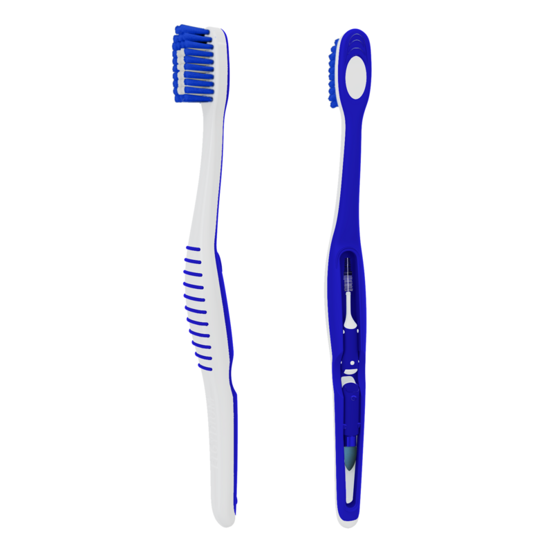 ELGYDIUM 4 em 1 - Escova de dentes