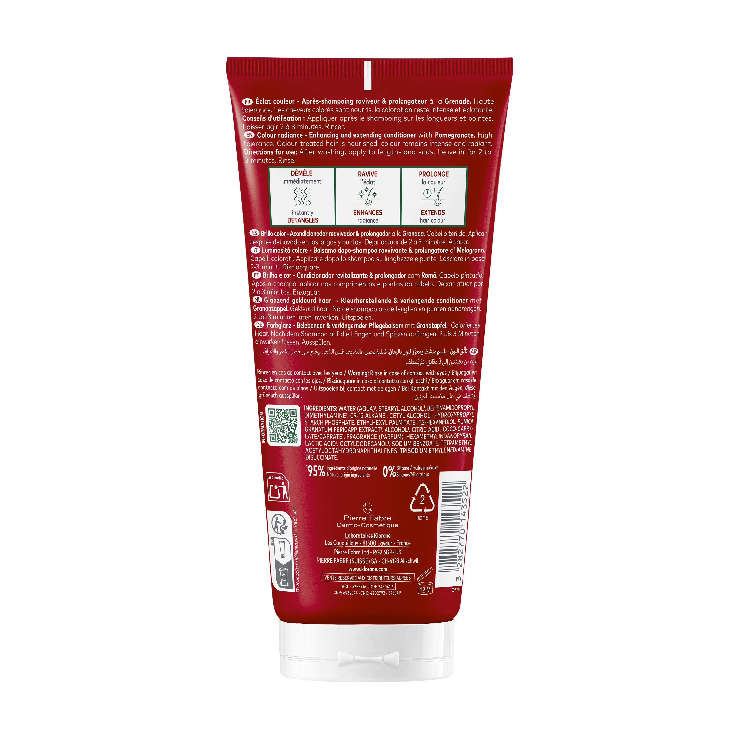 Colour-enhancing Conditioner with Pomegranate