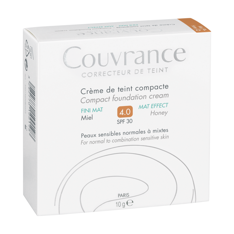 Couvrance Kompakt Creme-Make-up Mattierend Honig