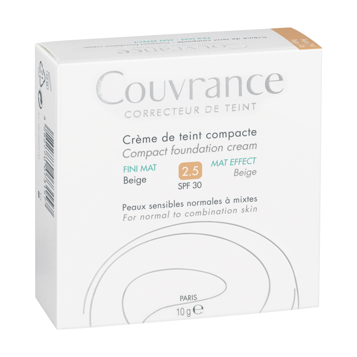 Couvrance Compact Διορθωτικό Make Up, Fini Mat Beige