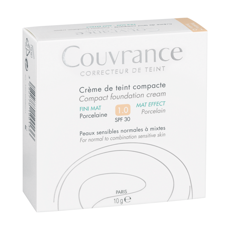 Couvrance Kompakt Creme-Make-up Mattierend Porzellan