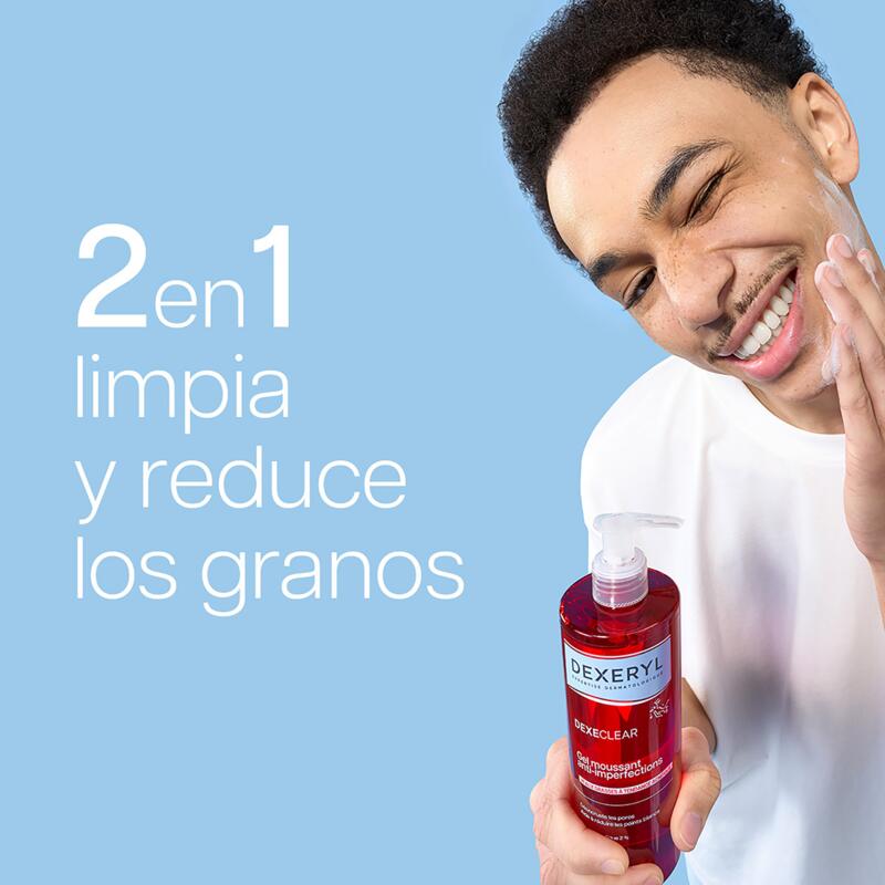 DEXECLEAR Gel limpiador anti-imperfecciones