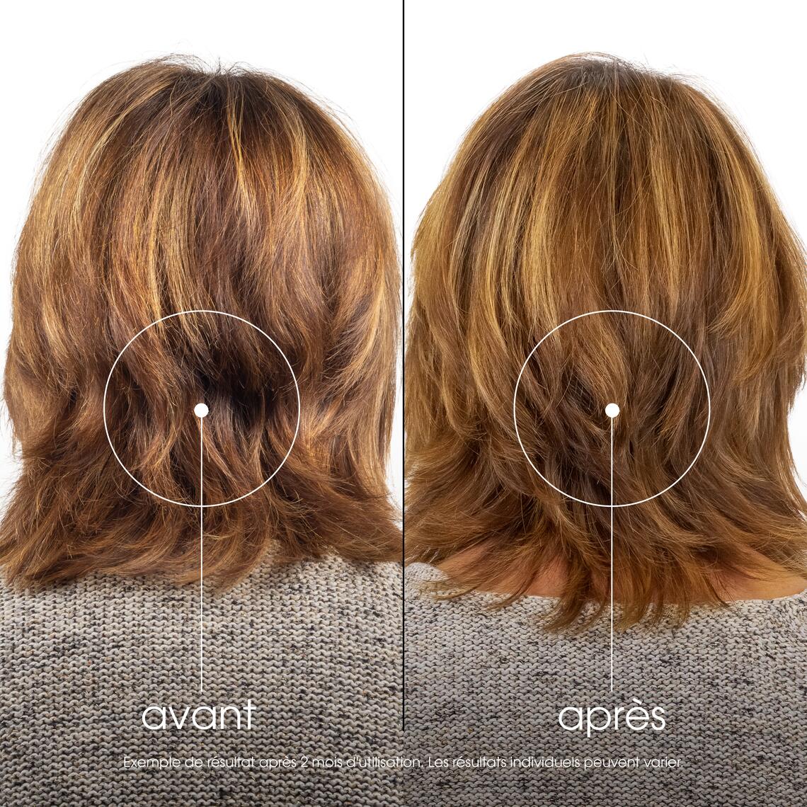 Résultats Après-shampooing éclat à la Grenade