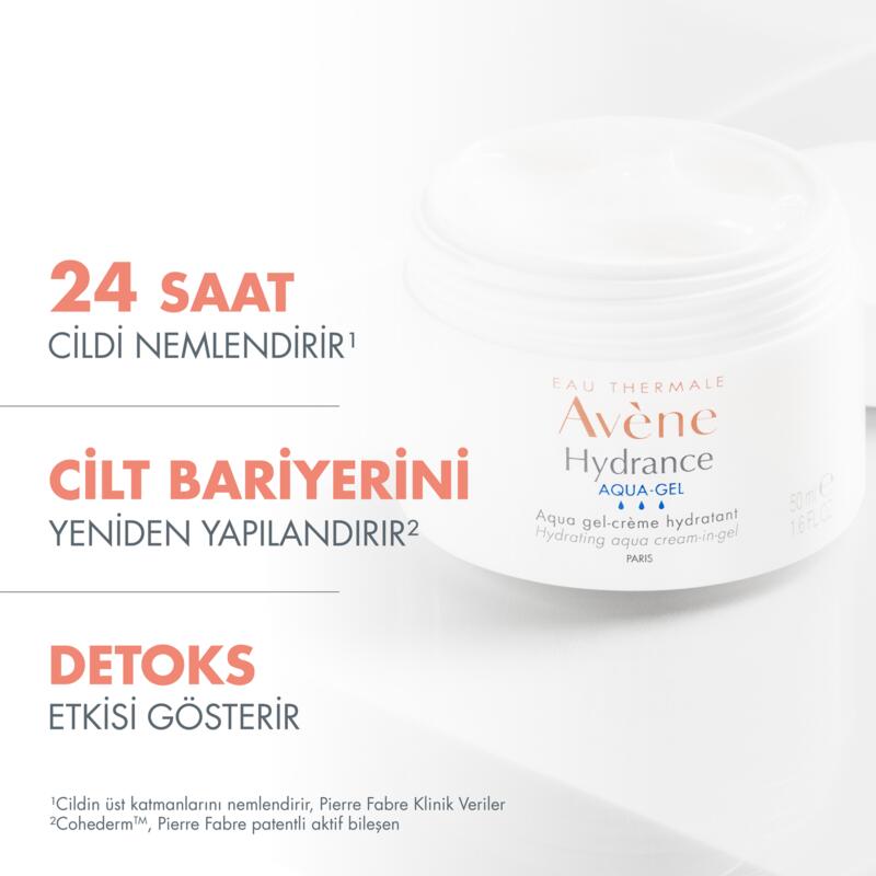 Hydrance Aqua Gel Nem İhtiyacı olan Tüm Ciltler için Jel