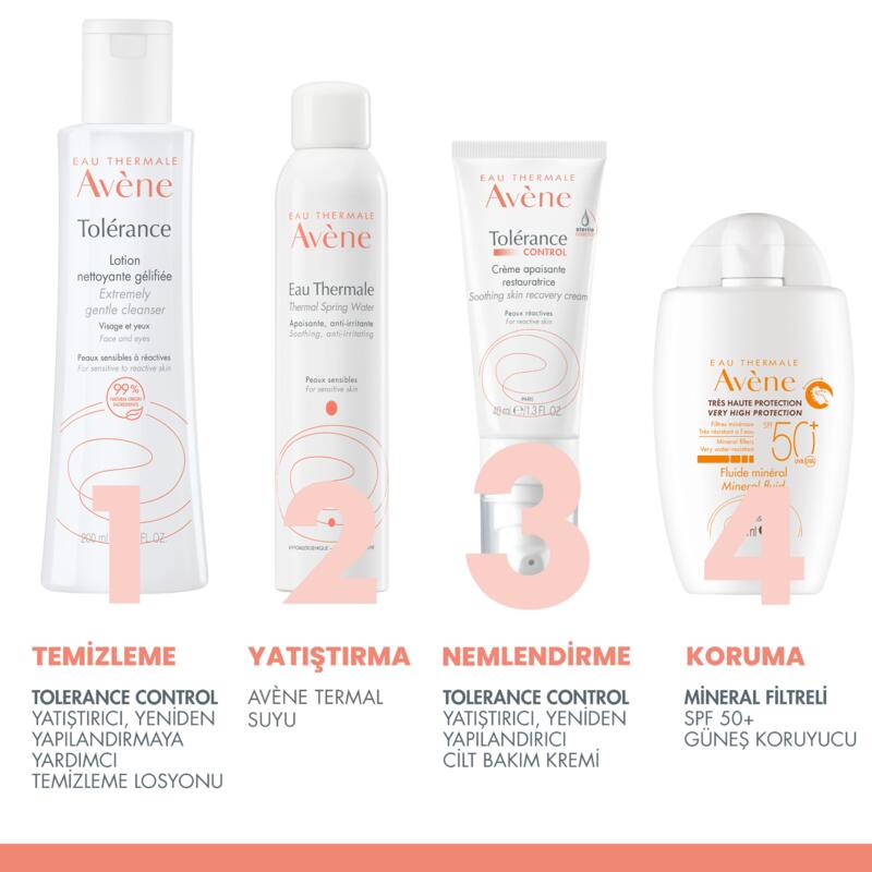 Tolérance CONTROL Onarıcı Yatıştırıcı Krem Sterile Cosmetics®