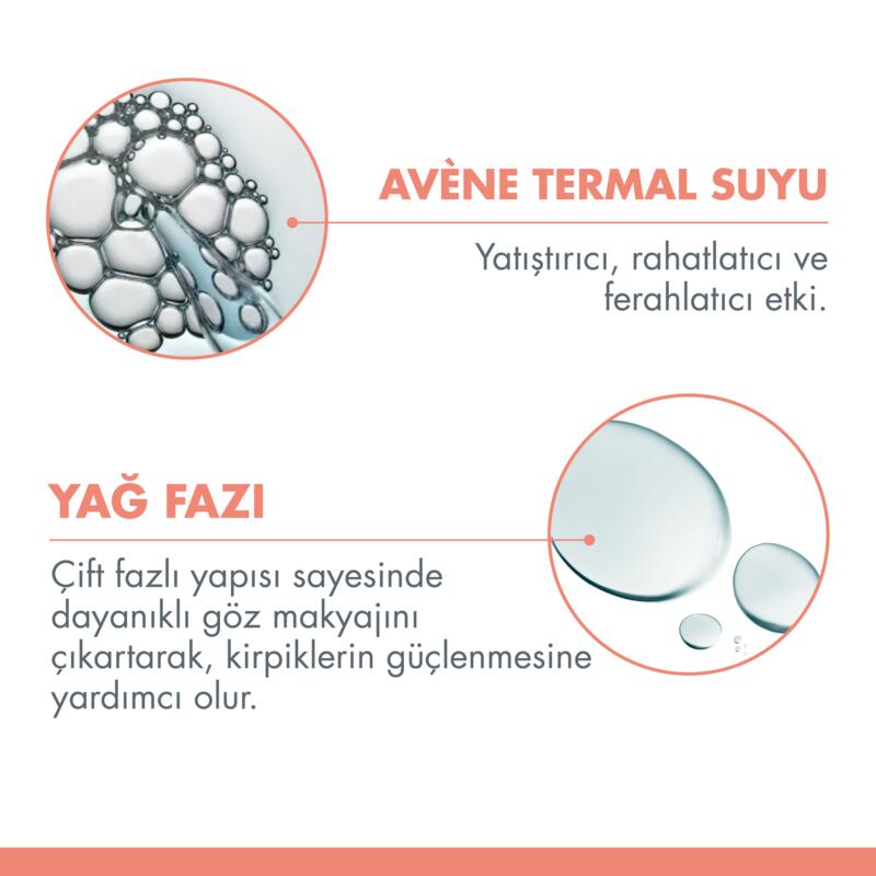 Avène Çift Fazlı Göz Makyaj Temizleyicisi
