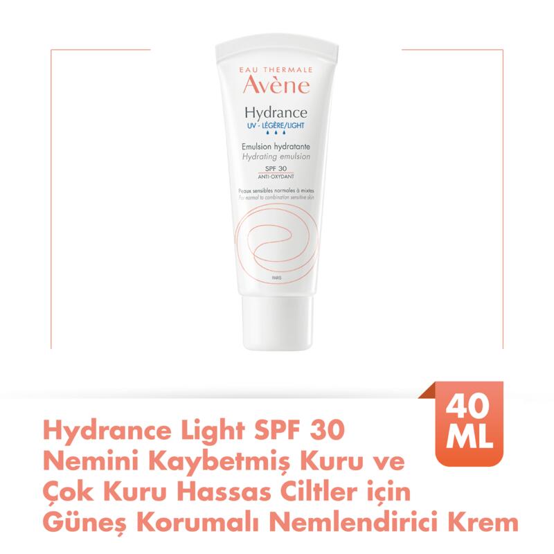 Hydrance Light SFP30+ Nemlendirici Krem