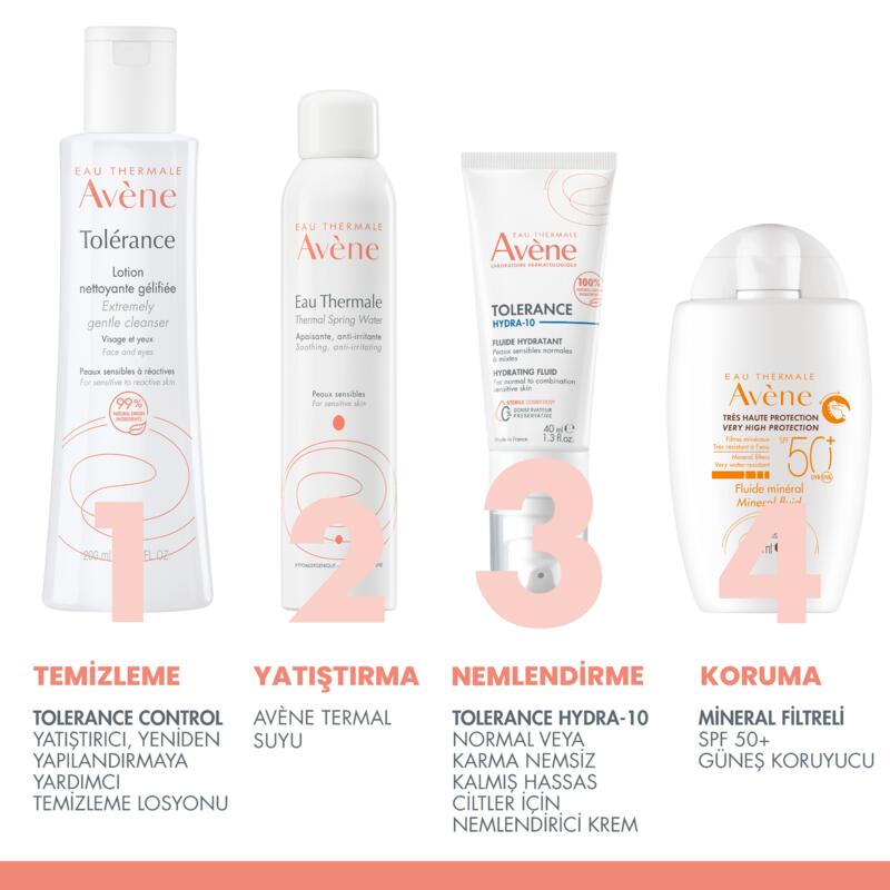 Tolérance Hydra-10 Hydrating Fluid Hassas ve Normal Ciltler İçin Nemlendirici Krem