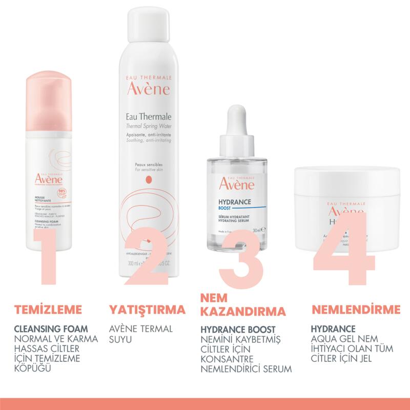 Hydrance Aqua Gel Nem İhtiyacı olan Tüm Ciltler için Jel