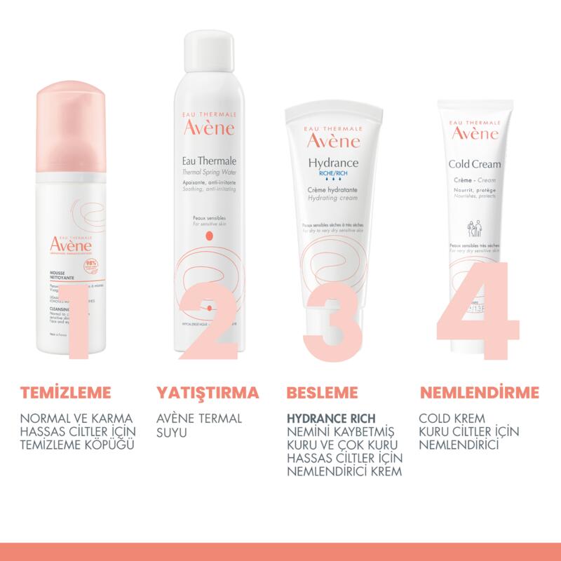 Avène Cold Krem Kuru Ciltler için Nemlendirici Krem 