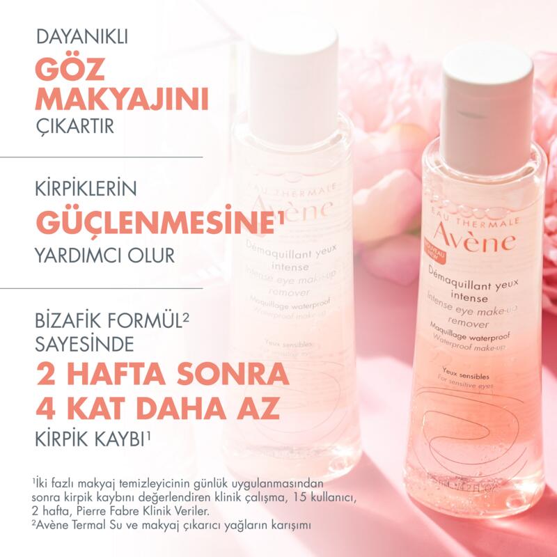 Avène Çift Fazlı Göz Makyaj Temizleyicisi
