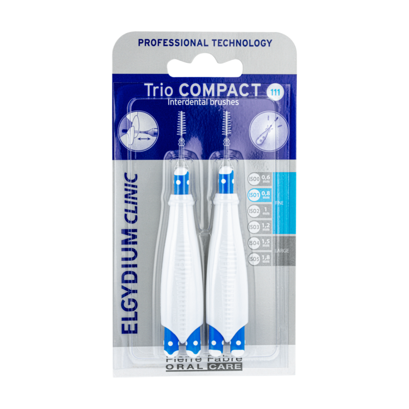 ELGYDIUM Clinic Trio Compact 111 szczoteczki międzyzębowe