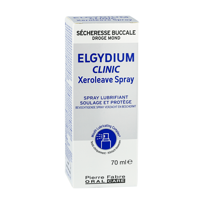 ELGYDIUM Clinic Xeroleave Spray για την αντιμετώπιση της ξηροστομίας