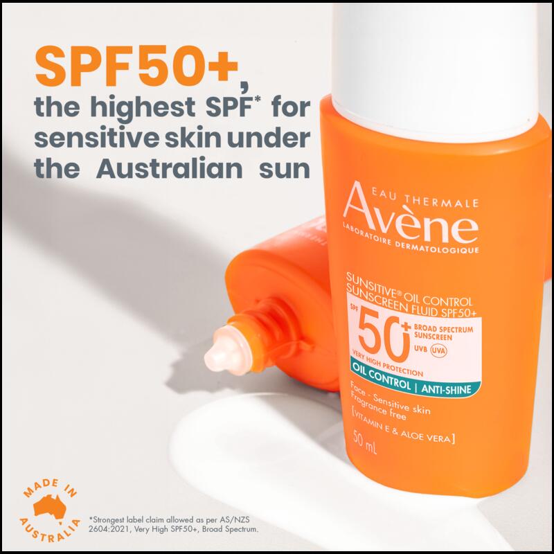 SUNSITIVE® OIL CONTROL Sunscreen fluid SPF50+