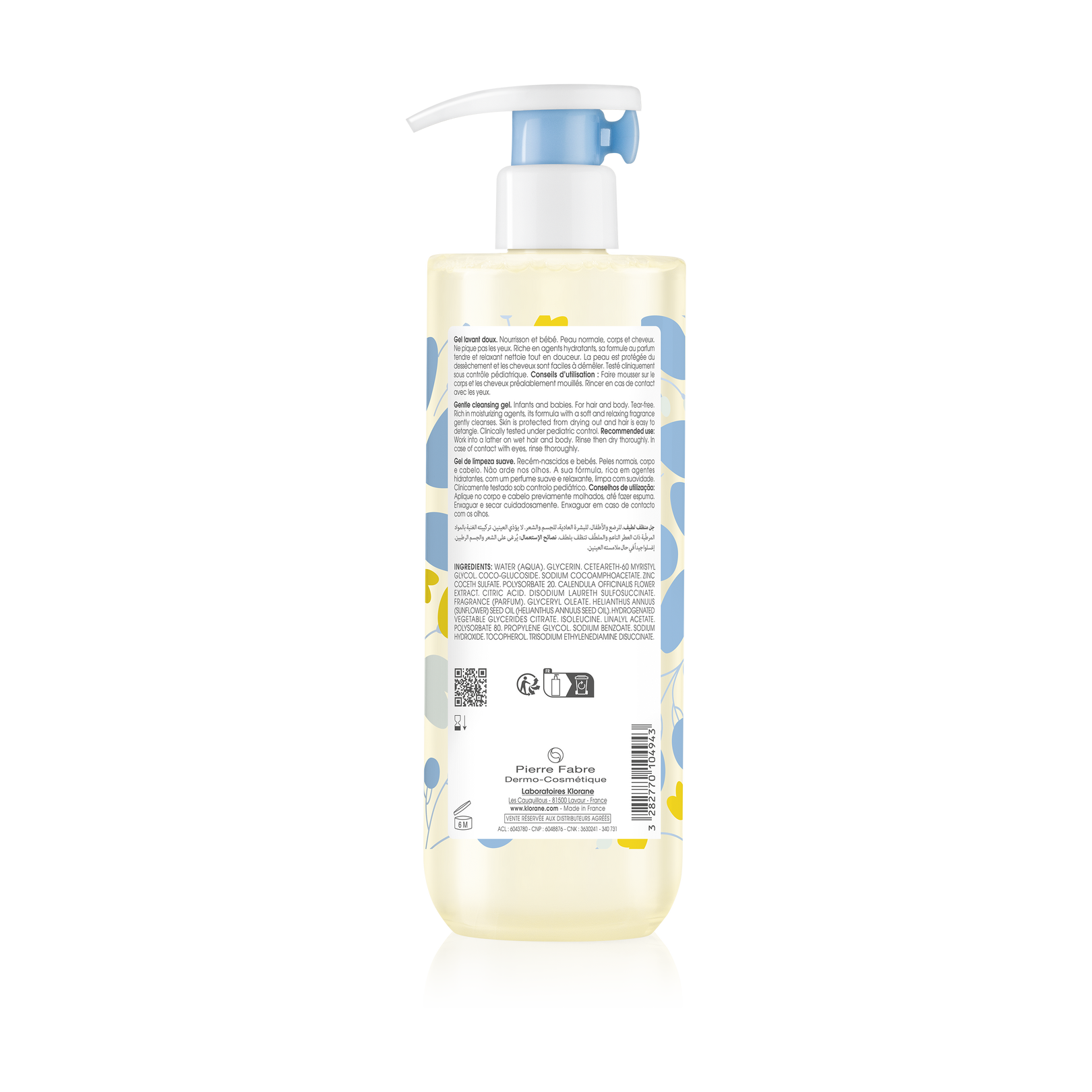 Gel lavant doux au Calendula