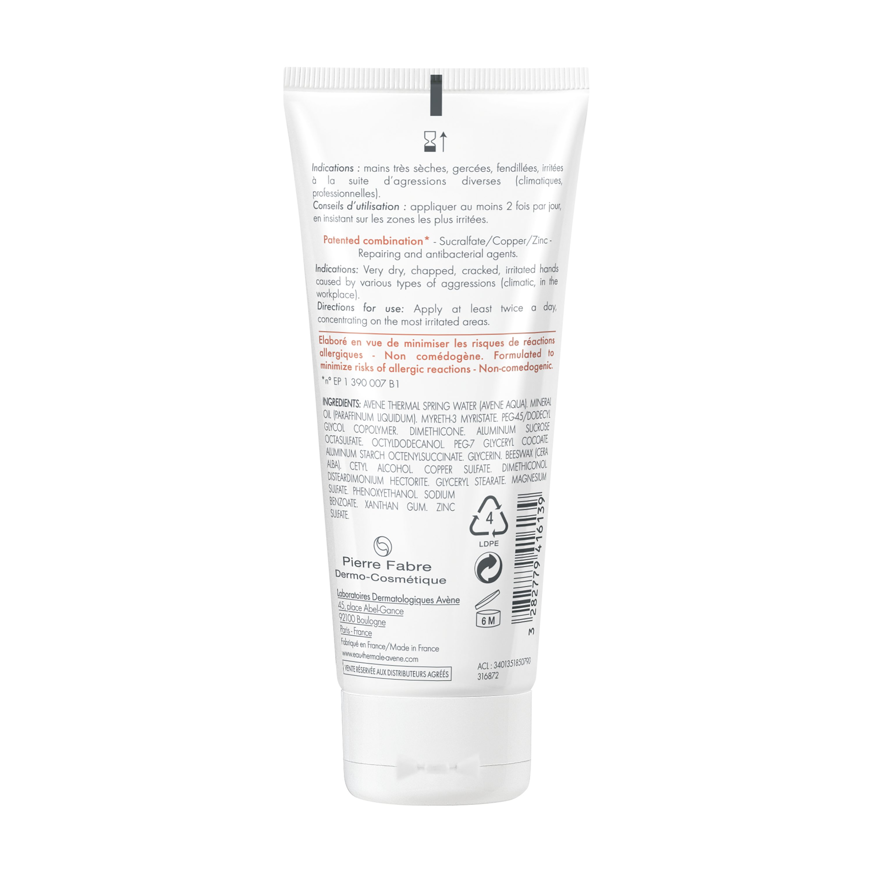 HÄNDE Regenerierende, schützende Creme