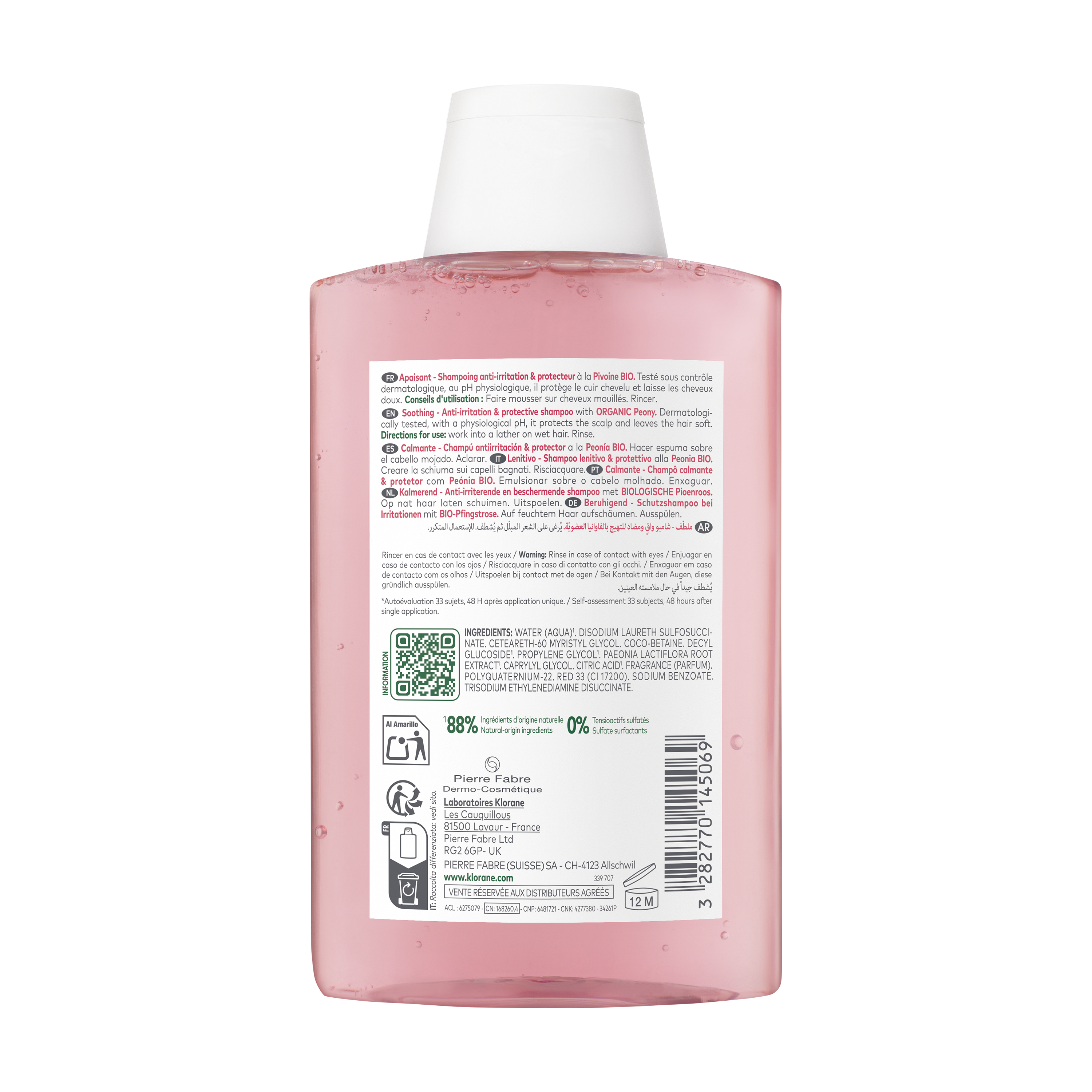 APAISANT Shampoing anti-irritation et protecteur