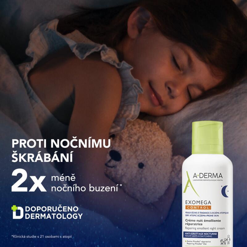 Exomega Control Regenerační emolienční noční krém