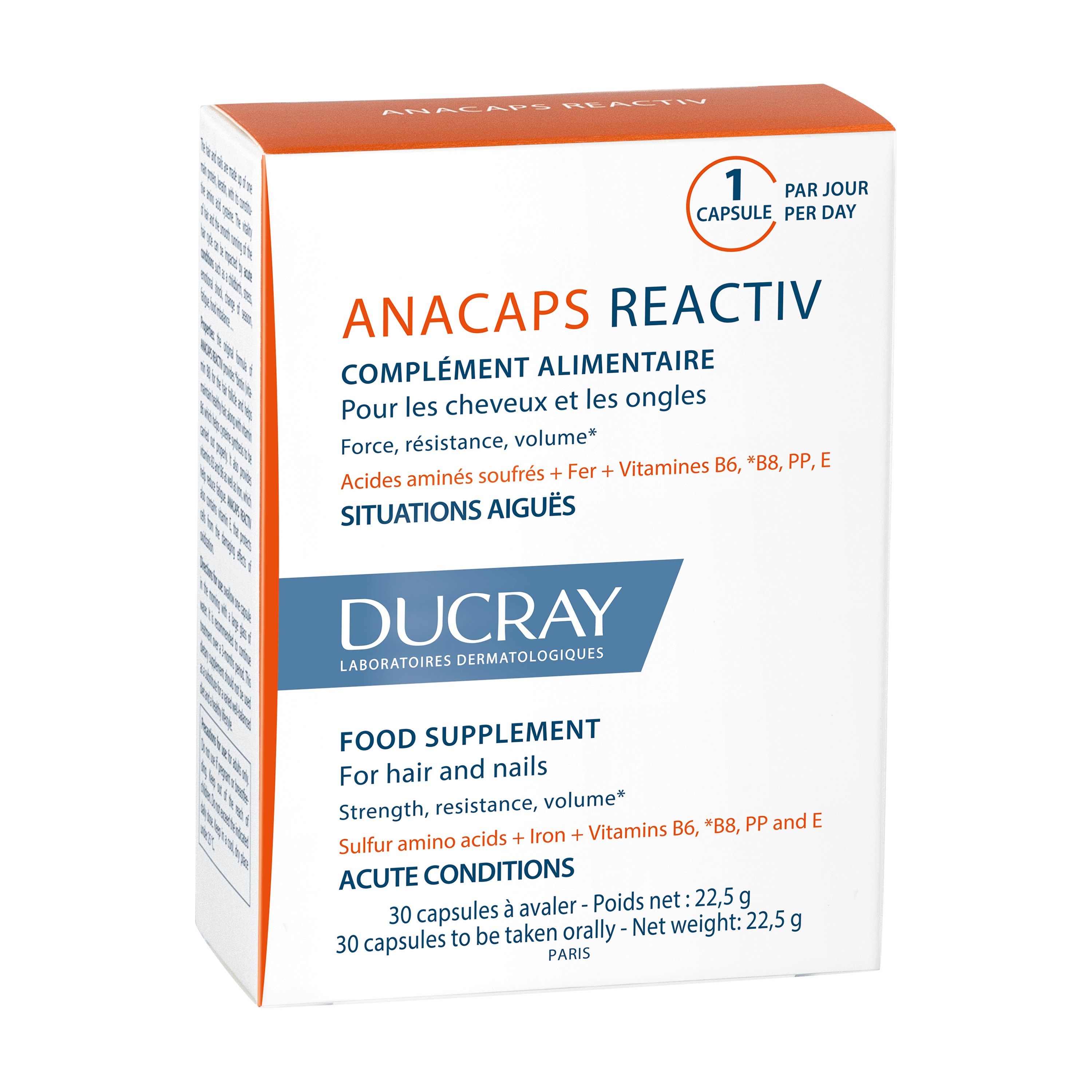 ANACAPS REACTIV NAHRUNGSERGÄNZUNGSMITTEL