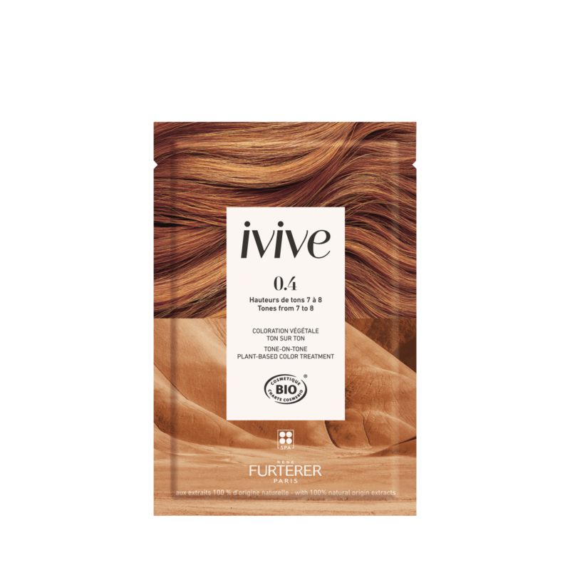 René Furterer 0.4 Acobreado Puro - Coloração capilar vegetal profissional - IVIVE