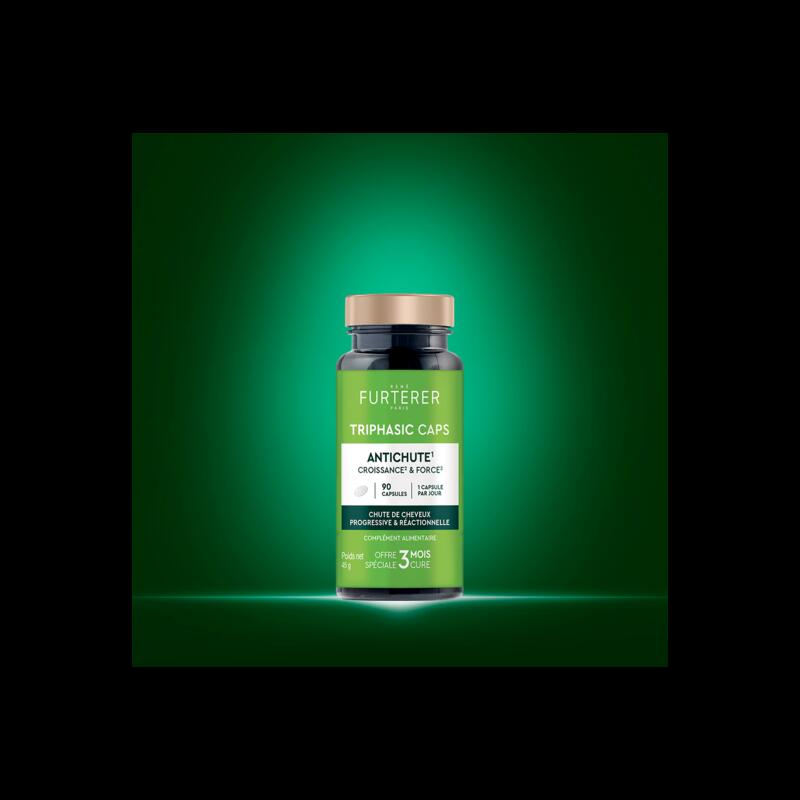 Triphasic Caps Antichute - Complément alimentaire antichute de cheveux