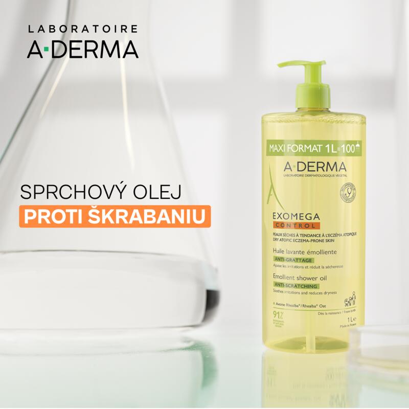 Zvláčňujúci sprchový olej PROTI ŠKRIABANIU