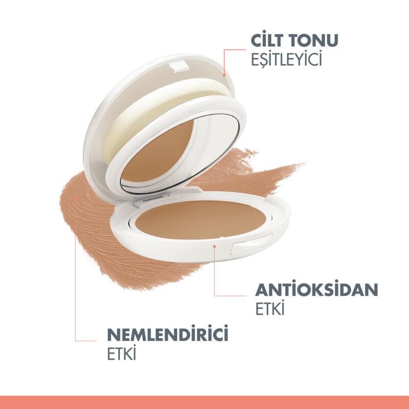 Mineral Filtreli Kompakt Koyu Renkli SPF 50+ Güneş Koruyucu