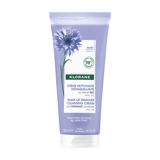  , Crème Nettoyante Démaquillante au Bleuet BIO