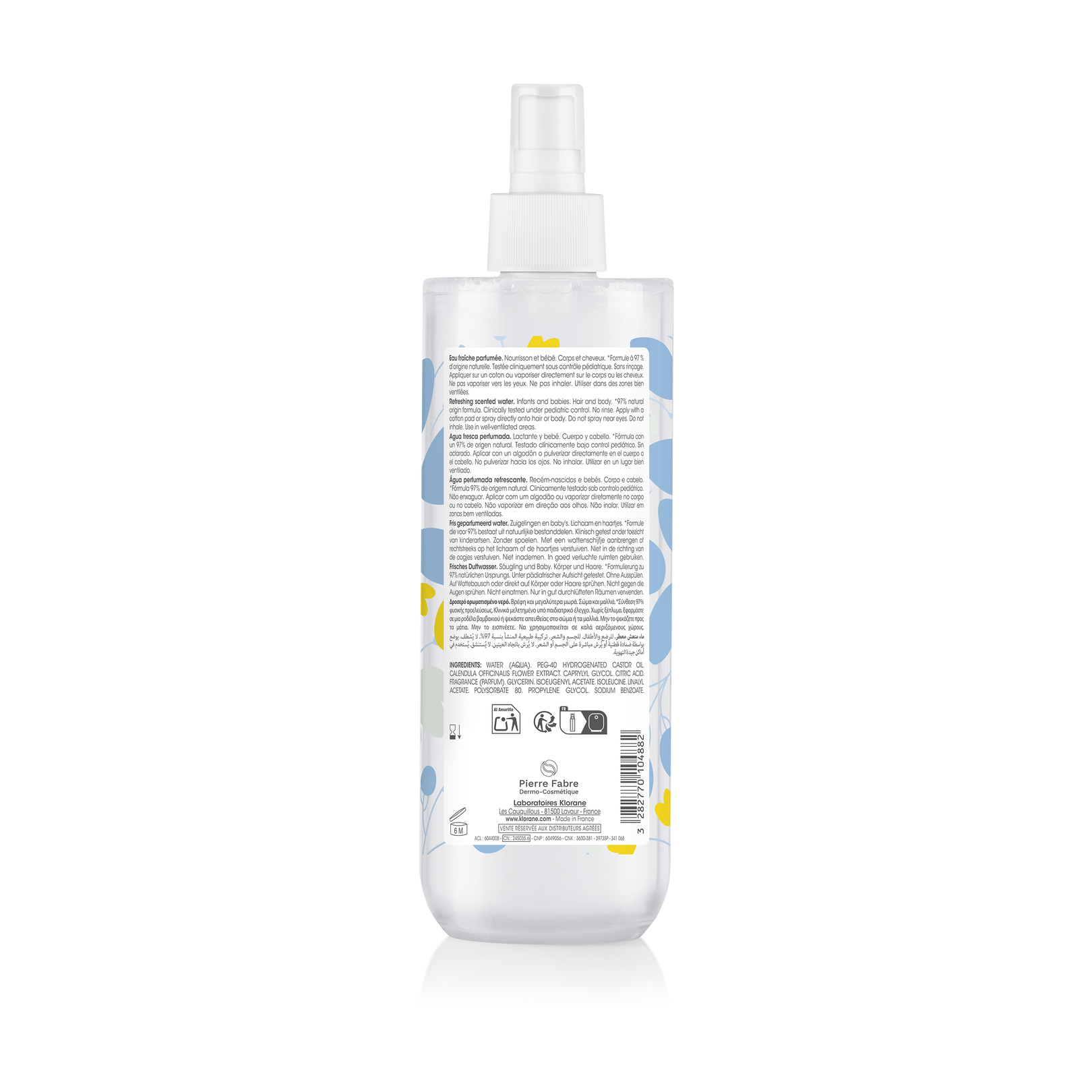 Eau fraîche parfumée