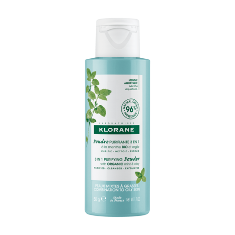 Zuiverende routine met BIO Munt Zuiverend 3-in-1 Poeder met BIO Watermunt en Klei