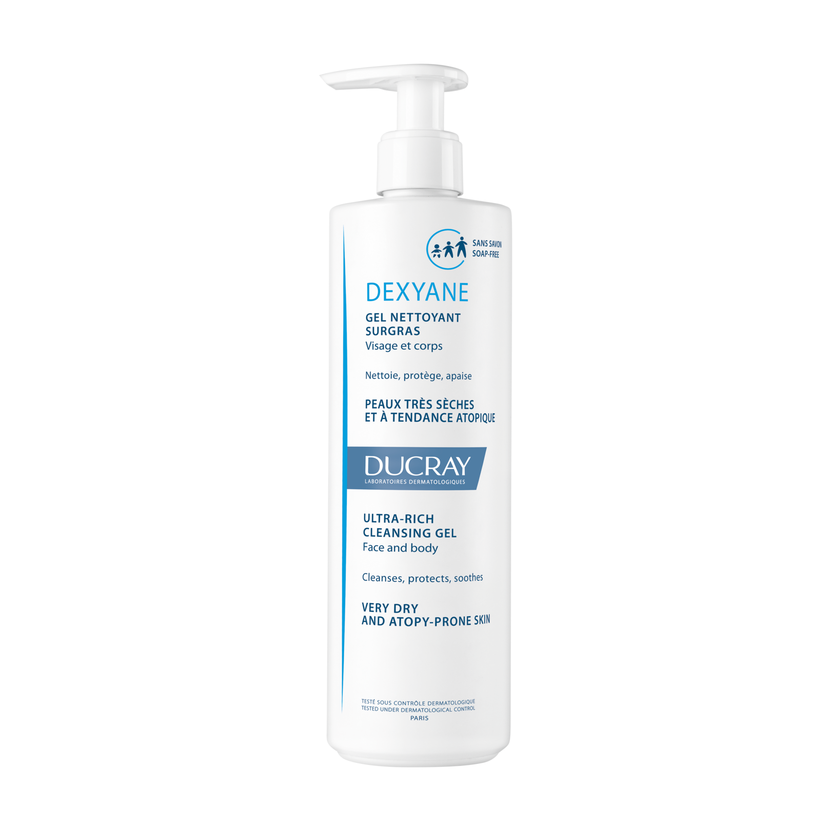 ducray Dexyane Gel nettoyant surgras