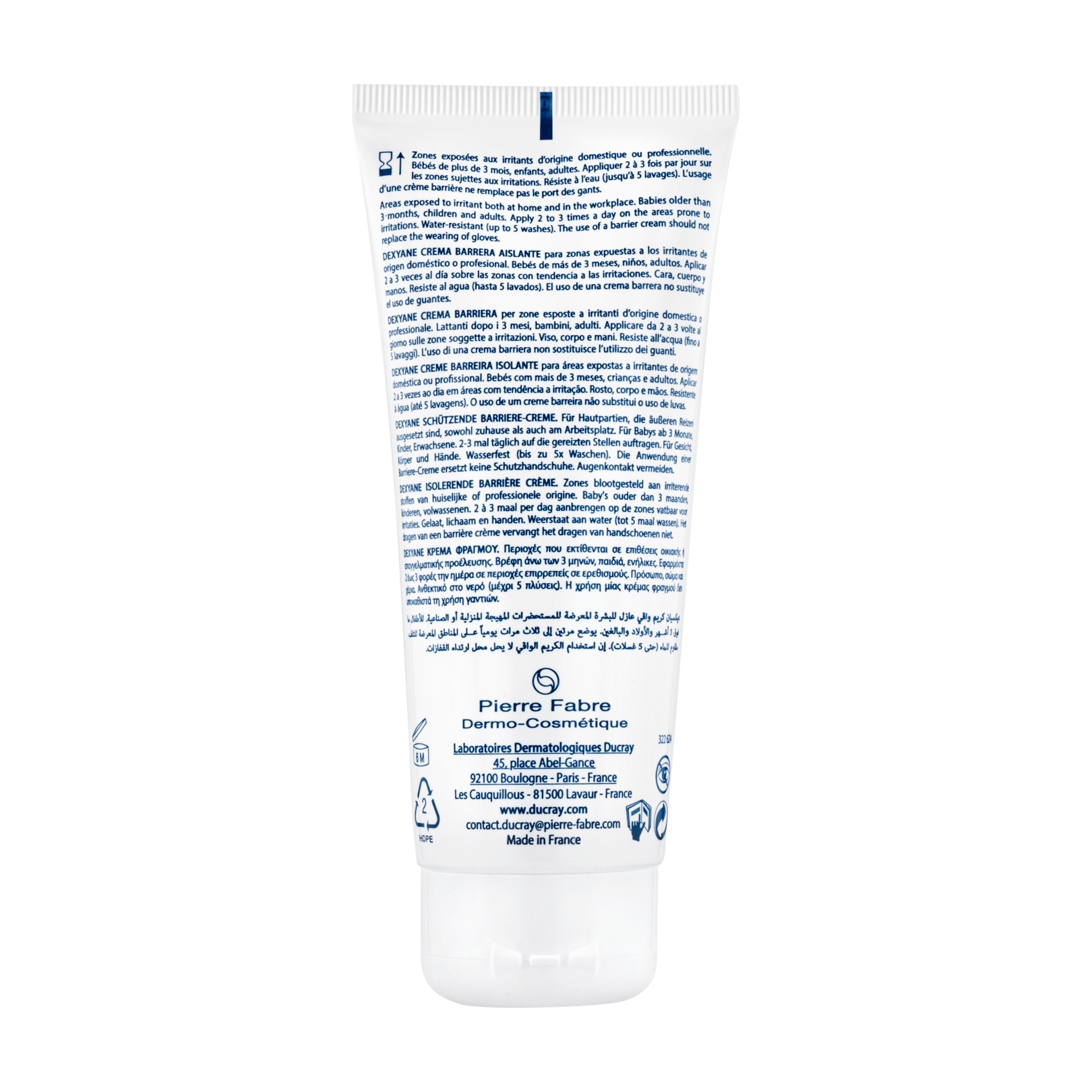 Schützende Barriere-Creme