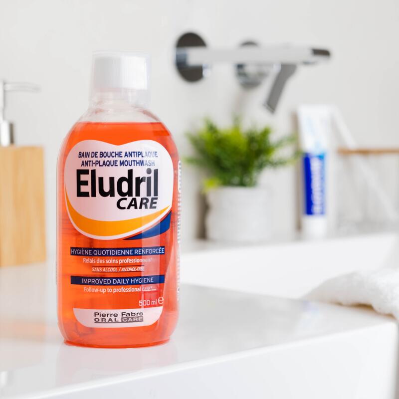 Eludril Care - Dagelijkse antiplaque mondspoeling