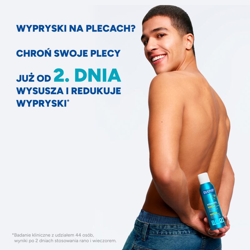 Wysuszający spray do ciała przeciw niedoskonałościom