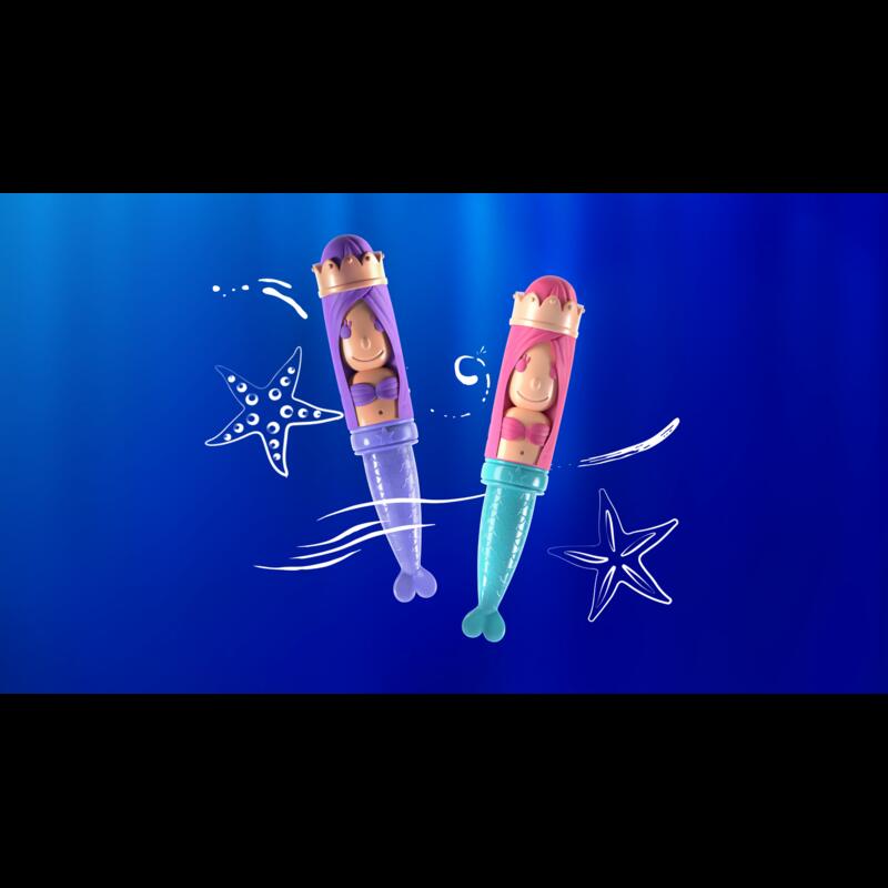 ELGYDIUM Kids Mermaid 2/6 ans - brosse à dents enfant