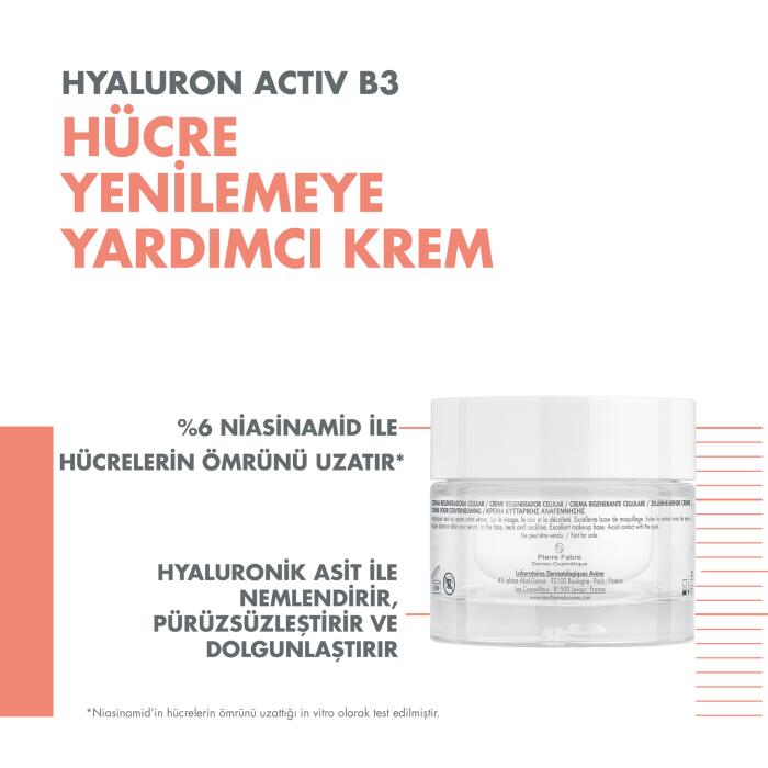Hyaluron Activ B3 Hücre Yenilemeye Yardımcı Krem